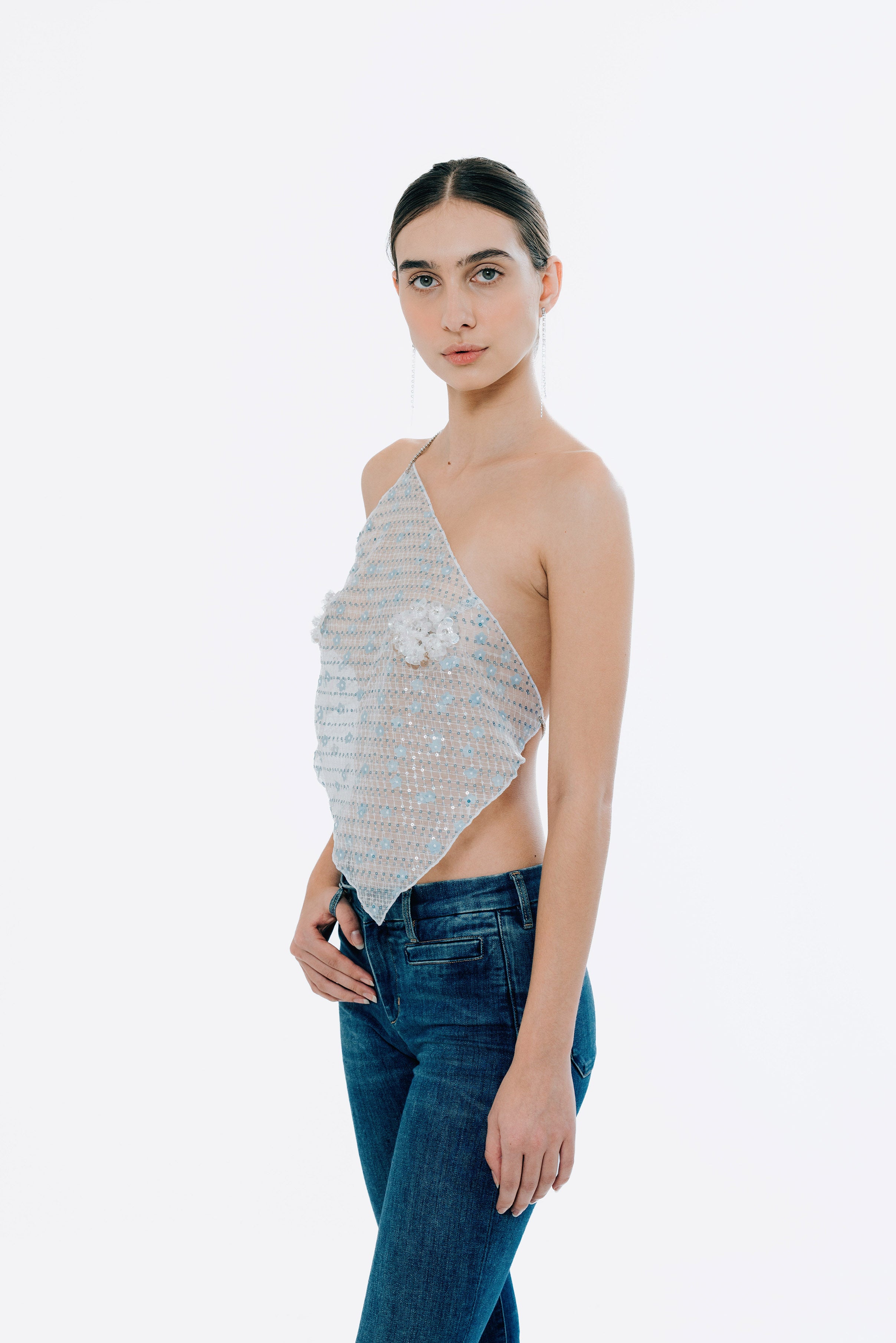 Calliope Top in White