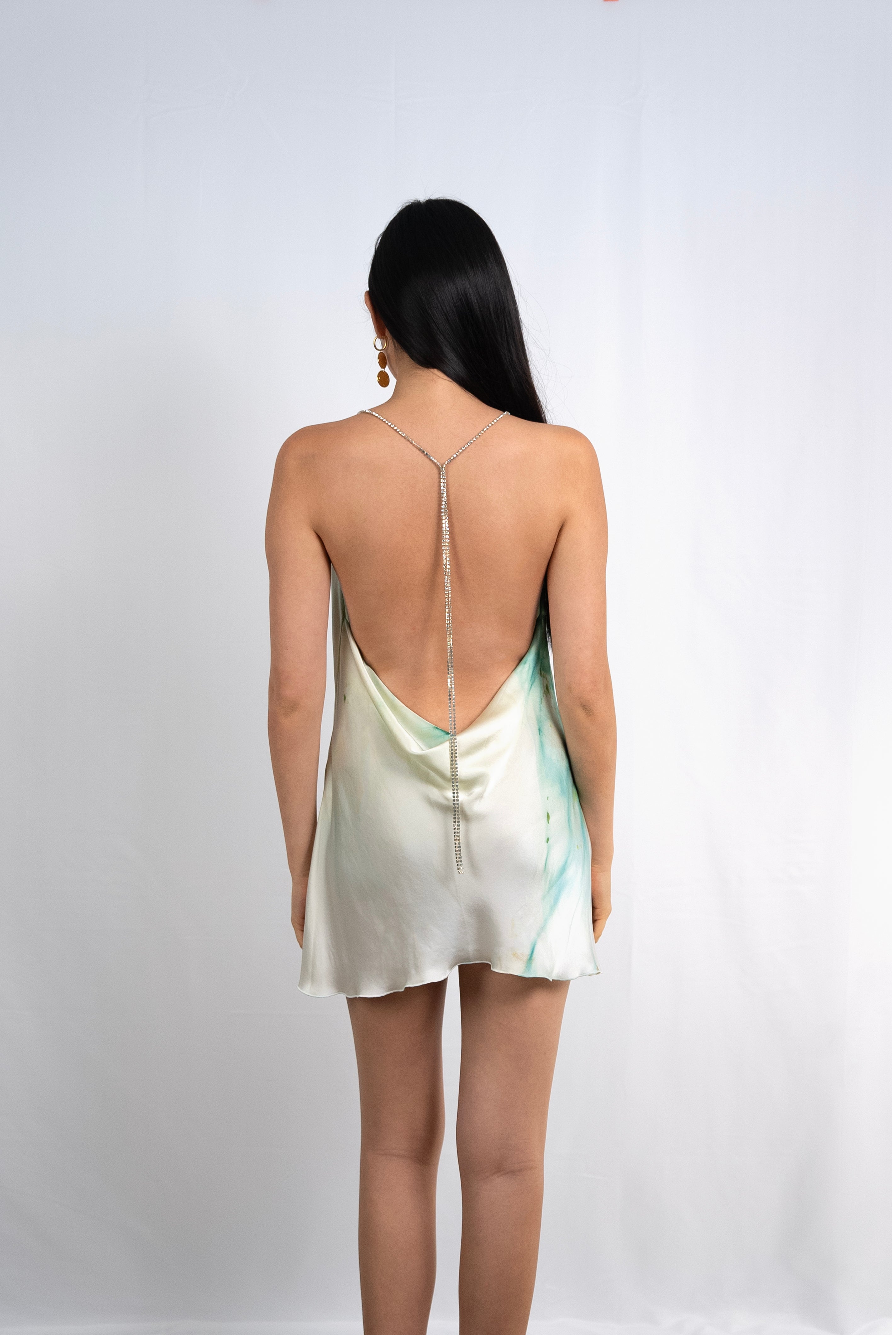 The Naiad Slip- Ocean Green and Gold