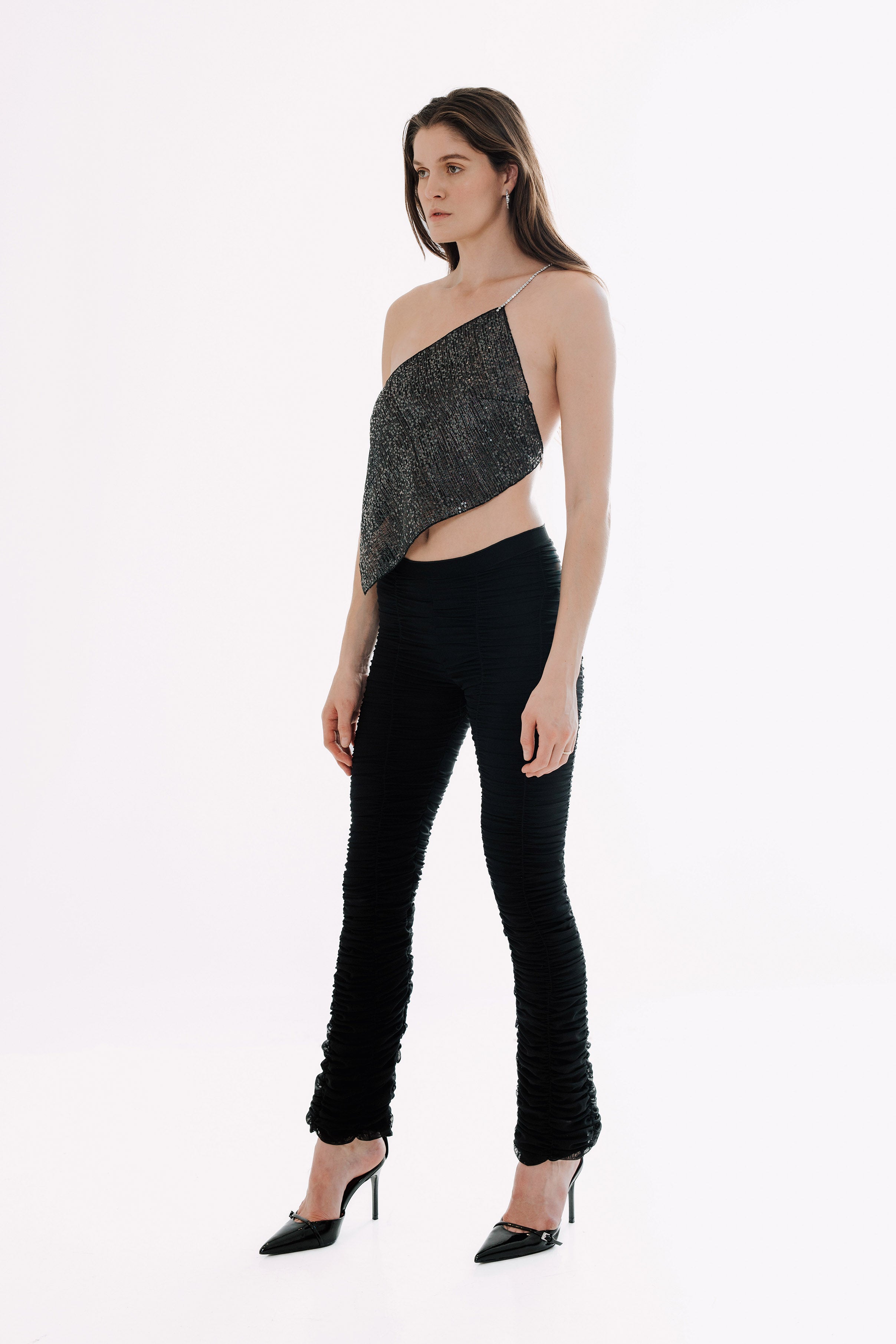 The Calliope Top in Black