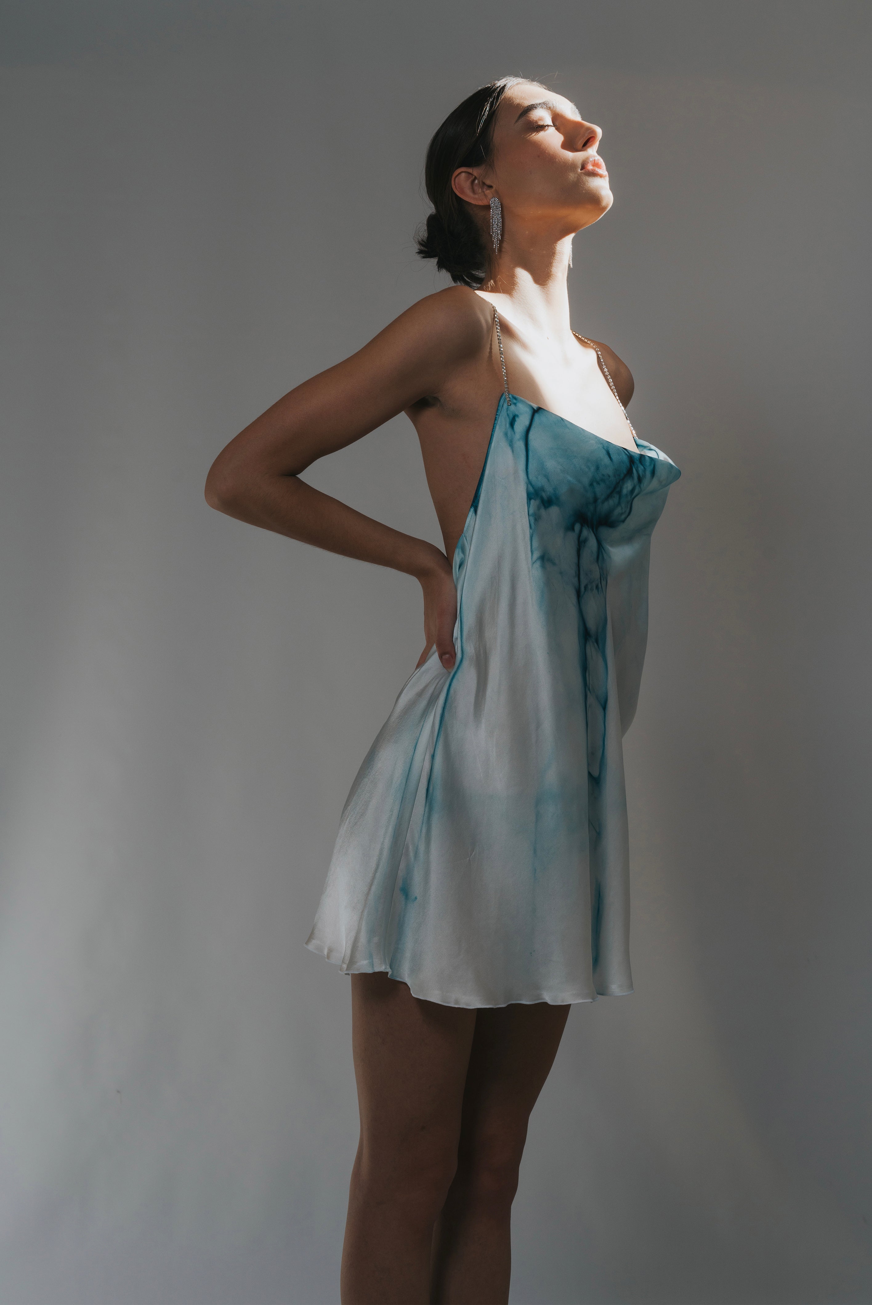 The Naiad Slip- Light Blue