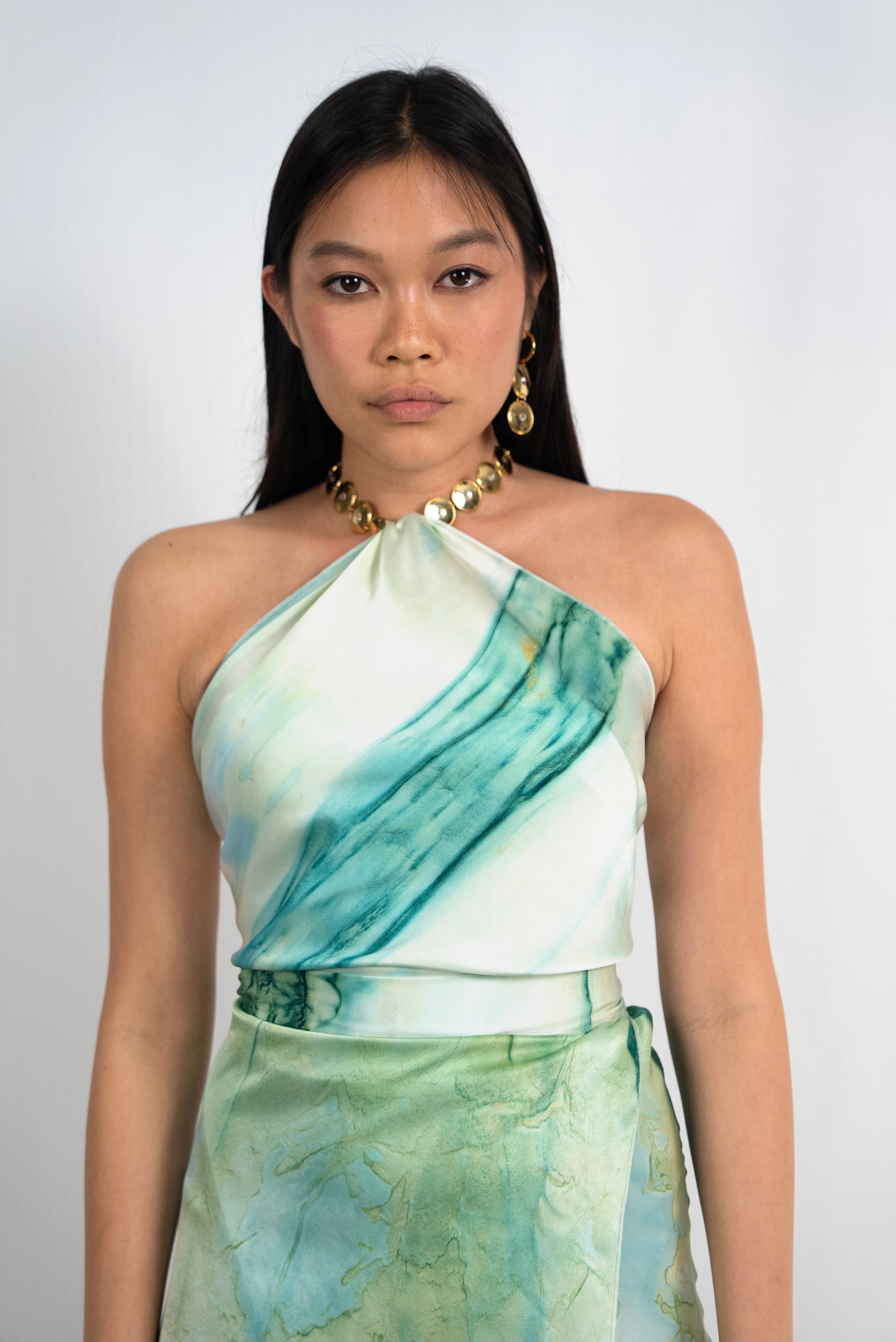 The Nereid Scarf- Green